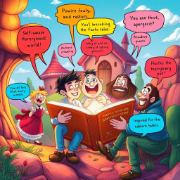 MetaMayhem: Whose Adventure Is It Anyway? - Text-based game