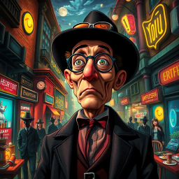 Whose Face Is It Anyway? - Text-based game