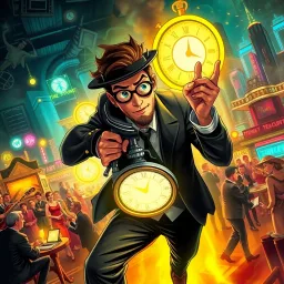 Temporal Tease: The Chrono Clash - Text-based game