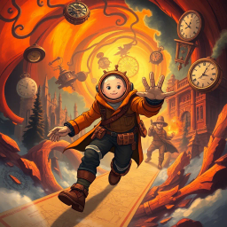 Chronoclash: Whose Time is it Anyway? - Text-based game