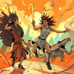 Chrono Clash: Whose Time is it Anyway? - Text-based game