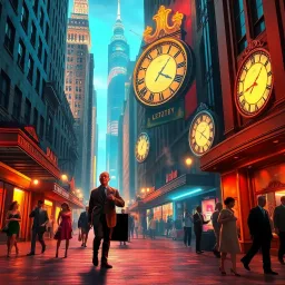 ChronoClash: Whose Time Is It Anyway? - Text-based game