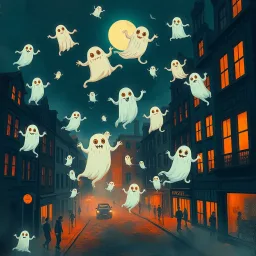 Whose Ghost Is It Anyway? - Text-based game