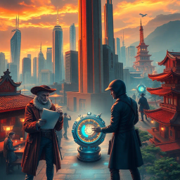 ChronoHeist: Whose Time Is It Anyway? - Text-based game