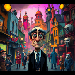 Surreal Comedy Mystery text games