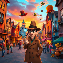 Whose Hat Is It Anyway? - Text-based game