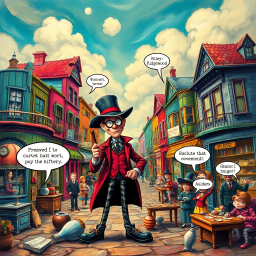 Whose Is It Anyway? - Text-based game