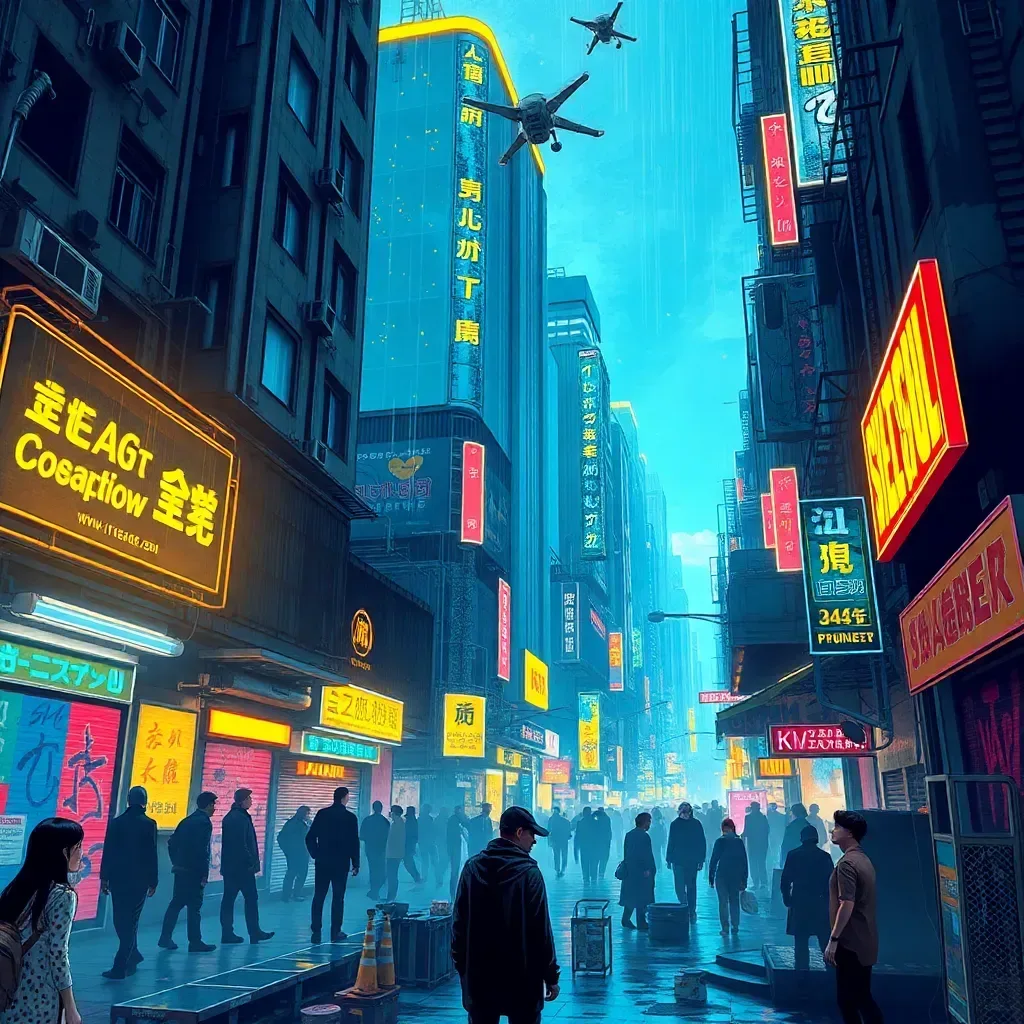 Neon Noir: Shadows of Tomorrow