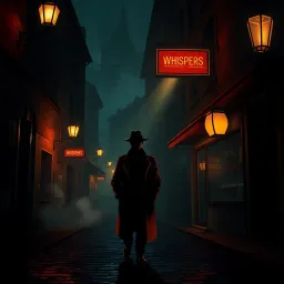 Whispers in the Shadow - Text-based game