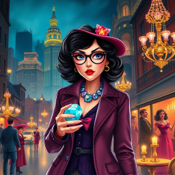 Sparkle Sleuth - Text-based game