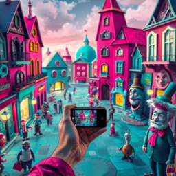 Whose Face Is It Anyway? - Text-based game