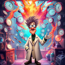 Chrono-Chaos: Whose Time Is It Anyway? - Text-based game
