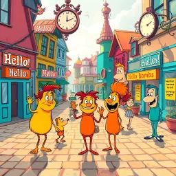 Whose Hello, Anyway? - Text-based game