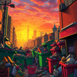 Whose Bin Is It Anyway? - Text-based game