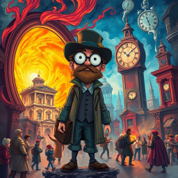Chrono-Chaos: Whose Time is it Anyway? - Text-based game