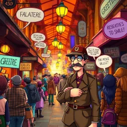 Whose Hellos Are These, Anyway? - Text-based game