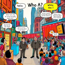 Hello, Who Am I? - Text-based game