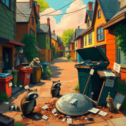 Whose Bin is it Anyway? - Text-based game