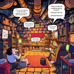 Whose Game Is It Anyway? - Text-based game
