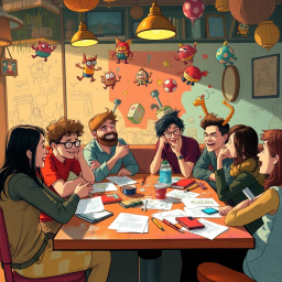 Whose Game is it Anyway? - Text-based game