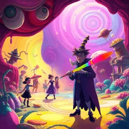 Spectrum Wars: Whose Dimension Is It Anyway? - Text-based game