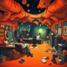 Chronicles of Chaos: Whose World is It Anyway? - Text-based game