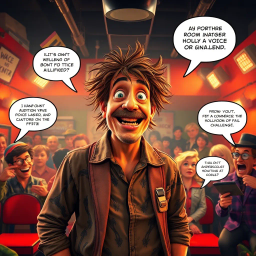 Whose Voice Is It Anyway? - Text-based game
