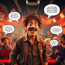 Whose Voice Is It Anyway? - Text-based game