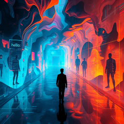 Mindbender Chronicles: Who's Hello, Anyway? - Text-based game