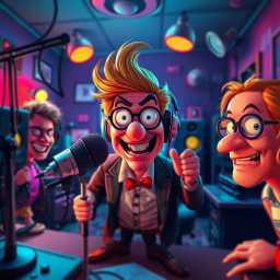 Whose Voice Is It Anyway? - Text-based game