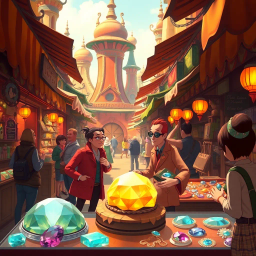 Who's Gem is This, Anyway? - Text-based game