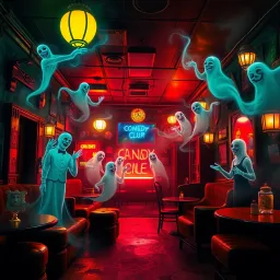 Whose Ghost Is It Anyway? - Text-based game