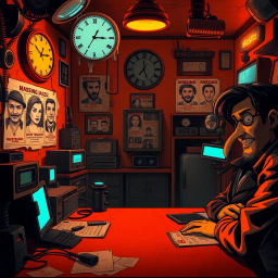 Whose Face Is It Anyway? - Text-based game