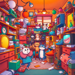 Whose Mess Is This Anyway? - Text-based game