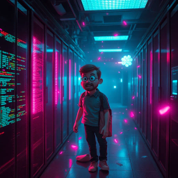 Haunted Byte: Who's This? - Text-based game
