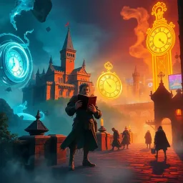 ChronoClash: Whose Time Is It Anyway? - Text-based game