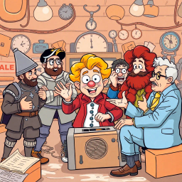 Temporal Tangle: Whose Adventure Is It Anyway? - Text-based game