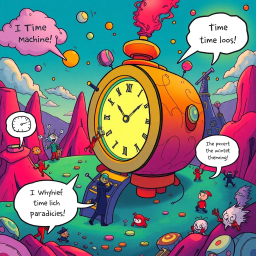 Temporal Tangle: Whose Adventure Is It Anyway? - Text-based game
