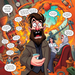 Temporal Tangle: Whose Adventure is it Anyway? - Text-based game