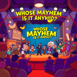 Whose Mayhem Is It Anyway? - Text-based game