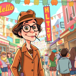 Whose Hello Is It Anyway? - Text-based game