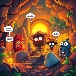 Relic Rumble: Whose Is It, Anyway? - Text-based game