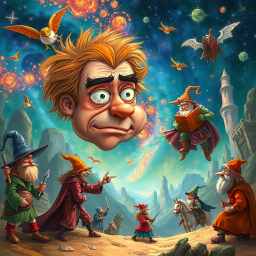 The Paradoxical Chronicles: Whose Quest Is It, Anyway? - Text-based game