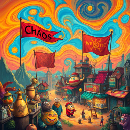 Chronicles of Chaos: Whose World Is It Anyway? - Text-based game