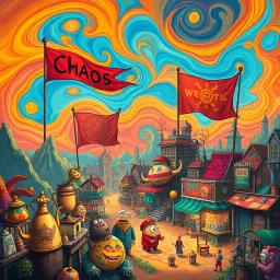 Chronicles of Chaos: Whose World Is It Anyway? - Text-based game