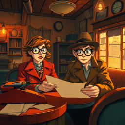 Mysterious Correspondence - Text-based game
