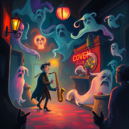 Hello, Whose Ghost Is It Anyway? - Text-based game
