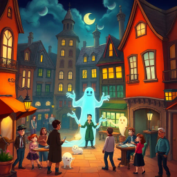 Hello, Whose Ghost Is It Anyway? - Text-based game