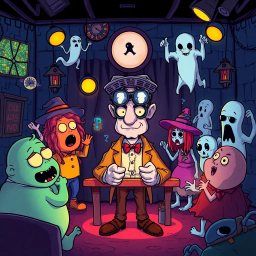Hello, Whose Ghost Is It Anyway? - Text-based game