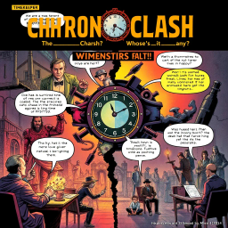 Chrono Clash: Whose Time is It Anyway? - Text-based game
